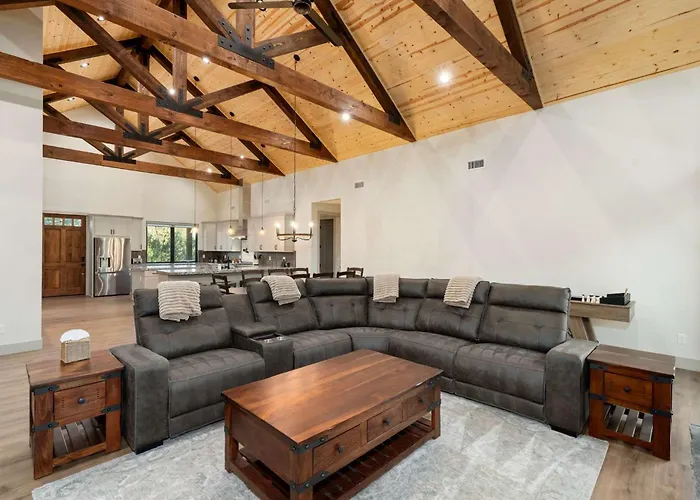 Cozy Mountain With Decks Fireplace & Games Holiday home Happy Jack