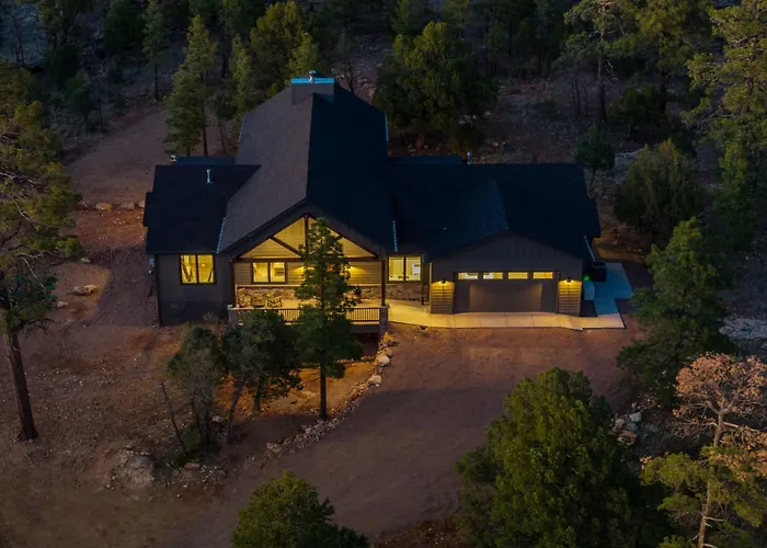 Cozy Mountain With Decks Fireplace & Games Holiday home Happy Jack