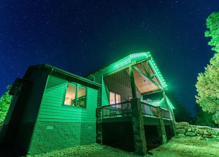 Cozy Mountain With Decks Fireplace & Games Holiday home Happy Jack